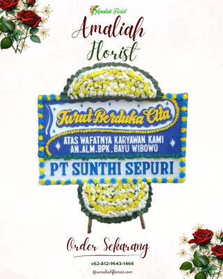 Papan Bunga Duka di Kumpulrejo