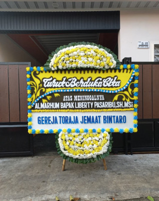 Papan Bunga Duka di Kumpulrejo