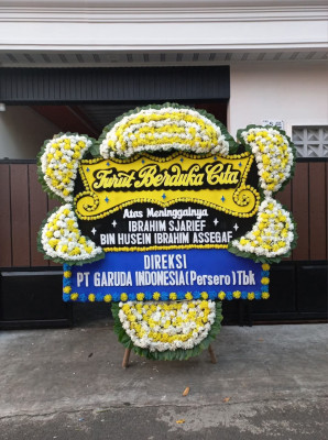 Papan Bunga Duka di Kumpulrejo