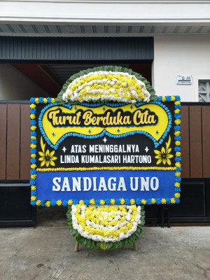 Papan Bunga Duka di Kumpulrejo